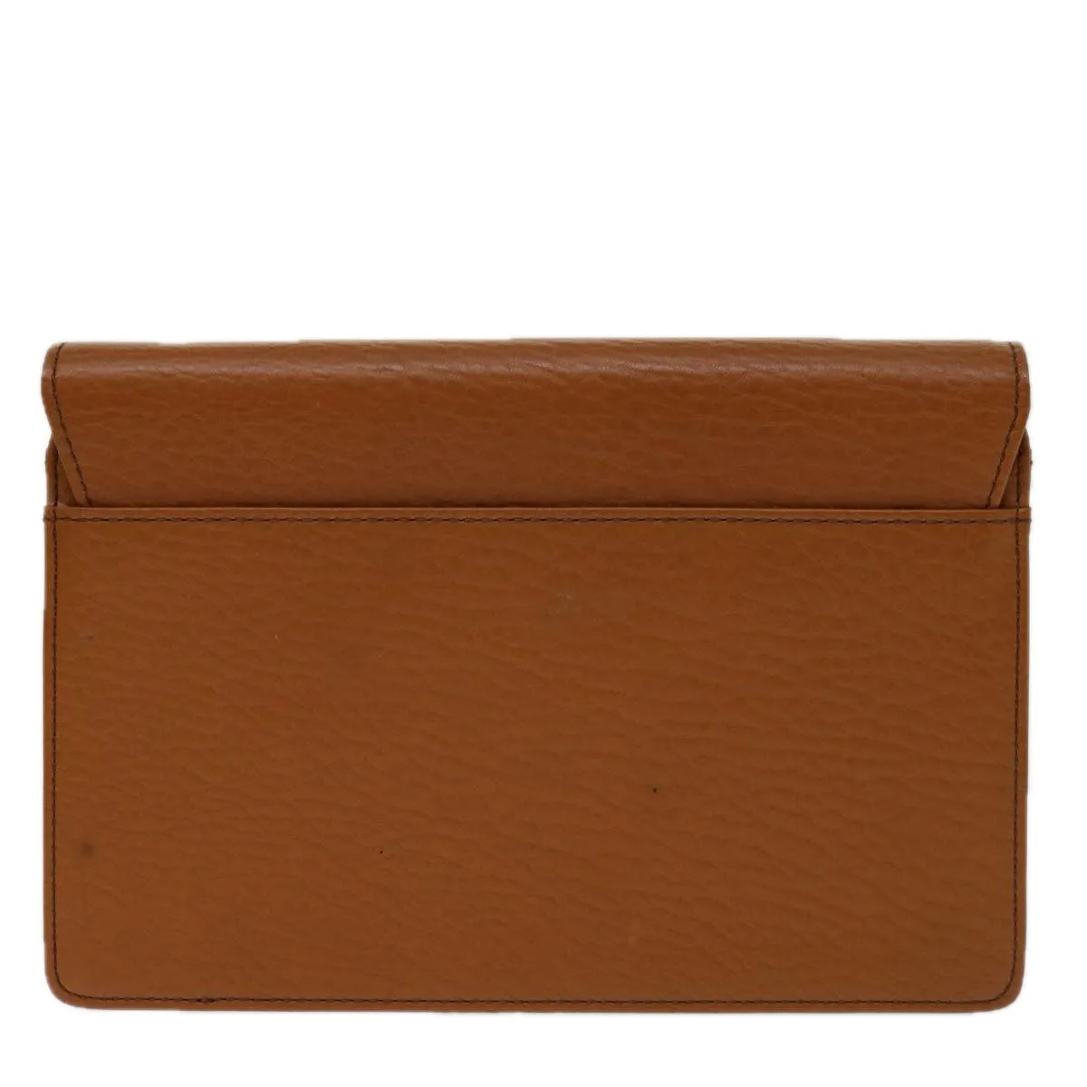 Trendy Inspired Burberryss Clutch Bag Leather Brown Auth Bs12584