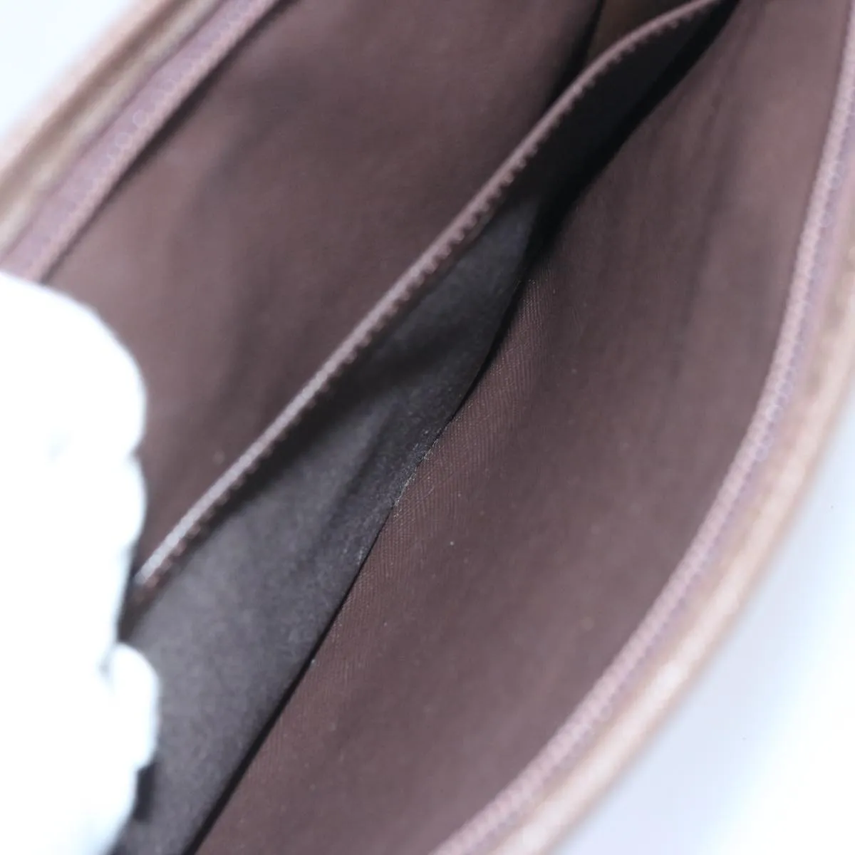 Trendy Inspired Burberryss Nova Check Clutch Bag Canvas Beige Brown Auth Bs12002