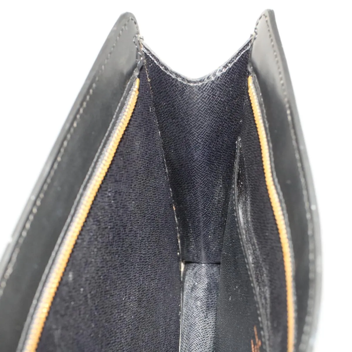 Trendy Inspired Louis Vuitton Epi Pochette Homme Clutch Bag Black M52522 Lv Auth 52970