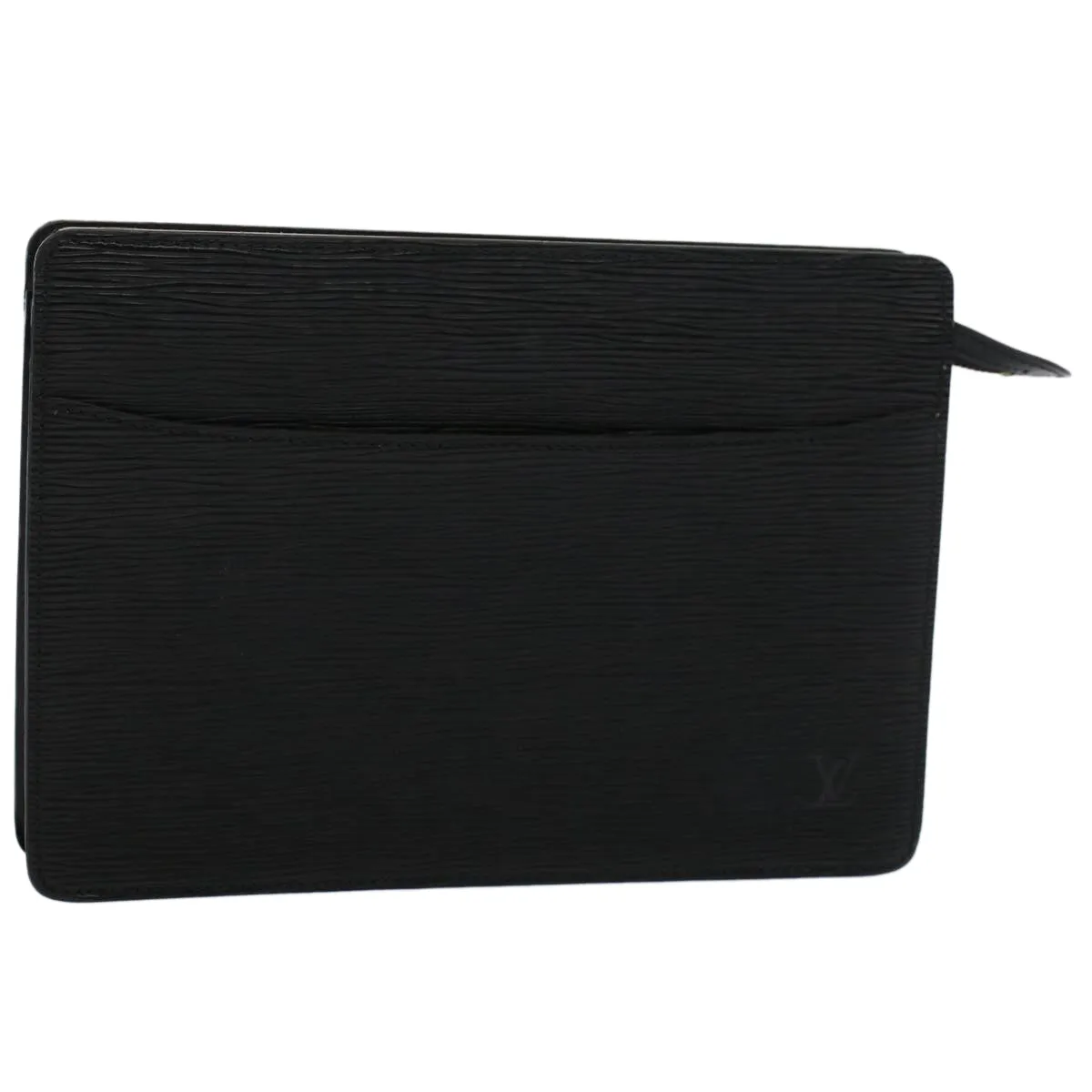 Trendy Inspired Louis Vuitton Epi Pochette Homme Clutch Bag Black M52522 Lv Auth 52970