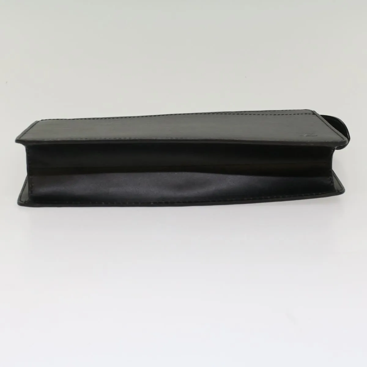 Trendy Inspired Louis Vuitton Epi Pochette Homme Clutch Bag Black M52522 Lv Auth Ki3420