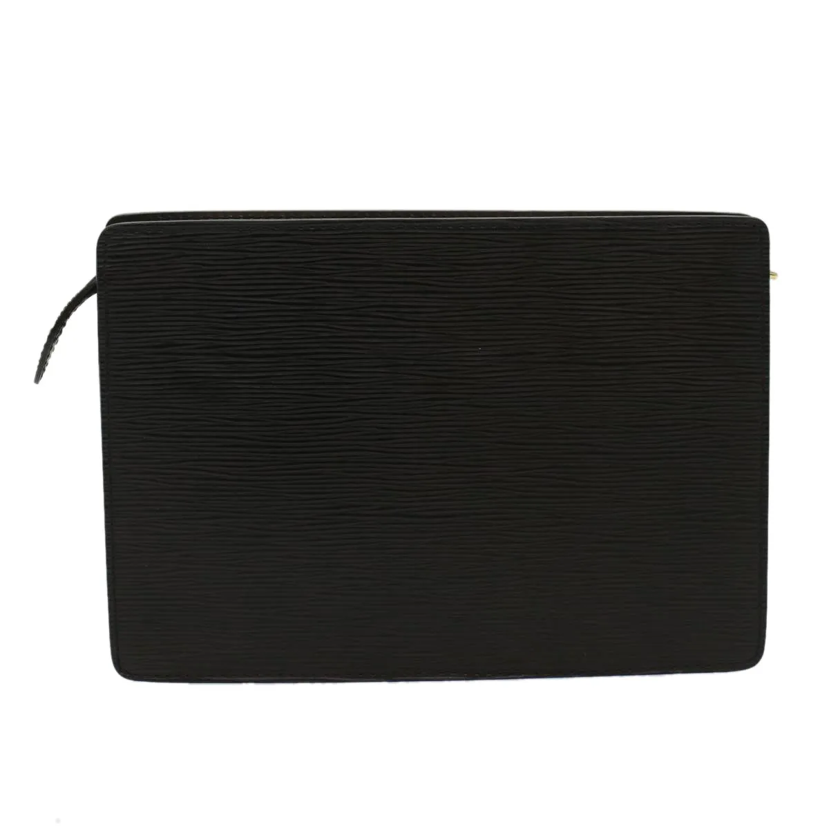 Trendy Inspired Louis Vuitton Epi Pochette Homme Clutch Bag Black M52522 Lv Auth Ki3420