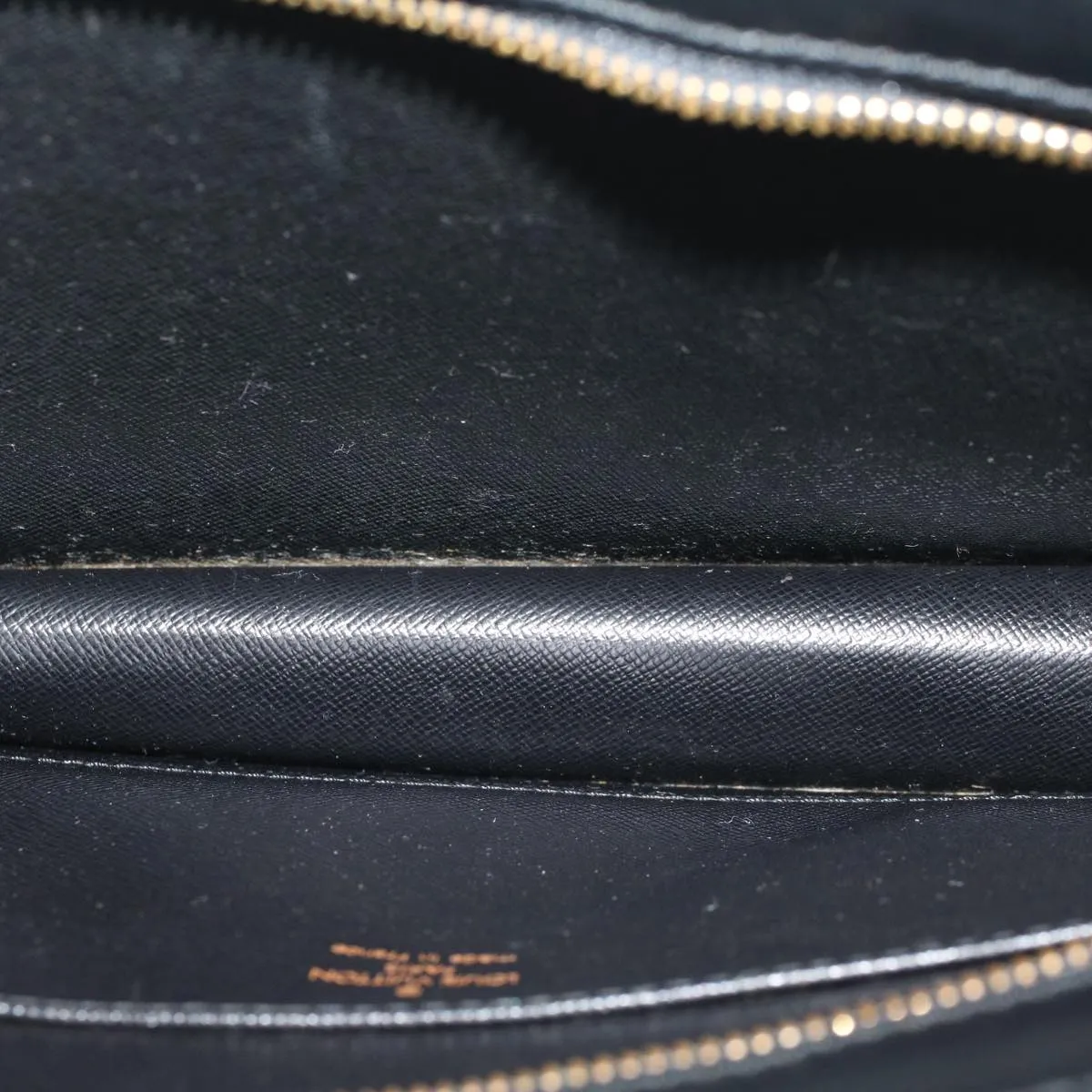 Trendy Inspired Louis Vuitton Epi Pochette Homme Clutch Bag Black M52522 Lv Auth Ki3420