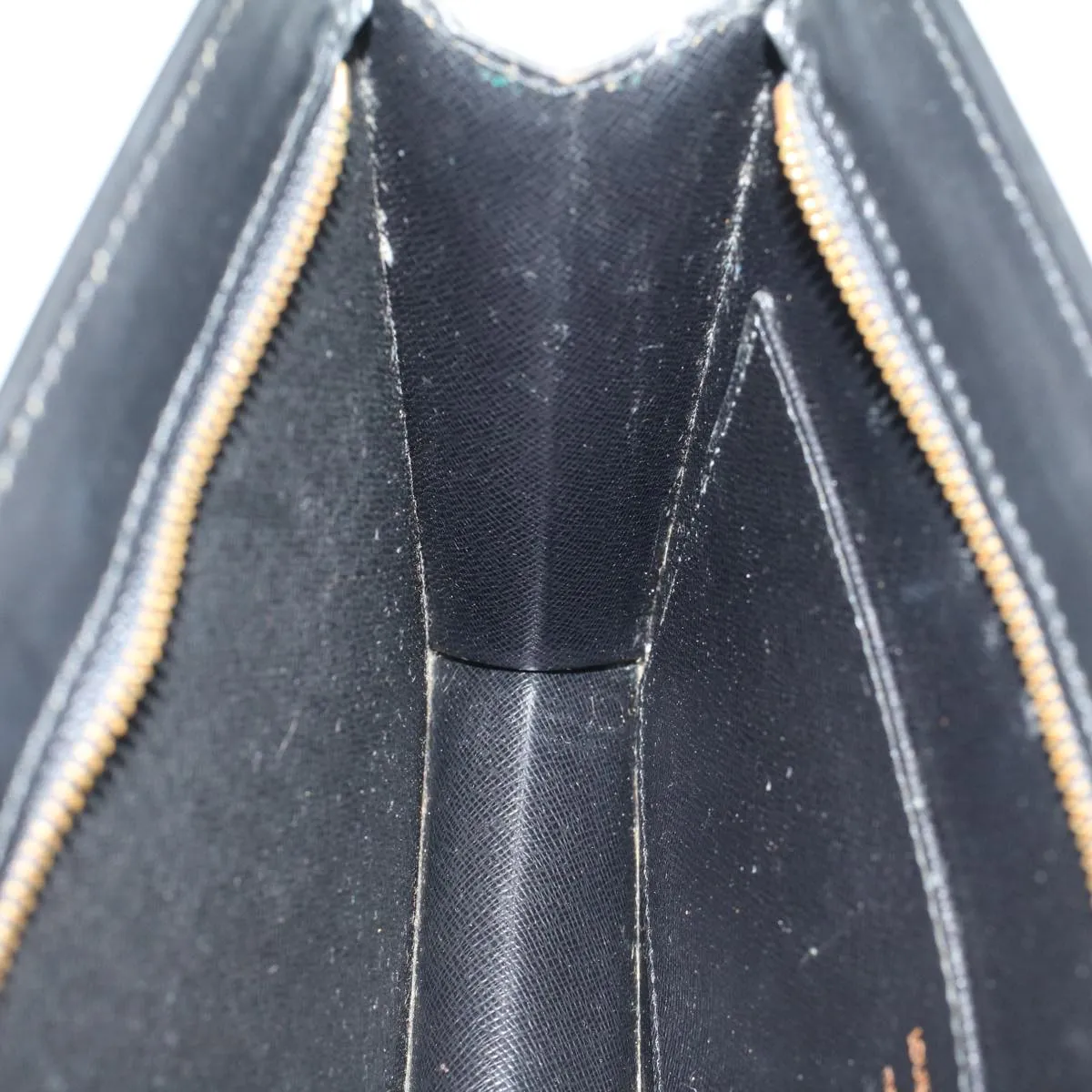 Trendy Inspired Louis Vuitton Epi Pochette Homme Clutch Bag Black M52522 Lv Auth Ki3420