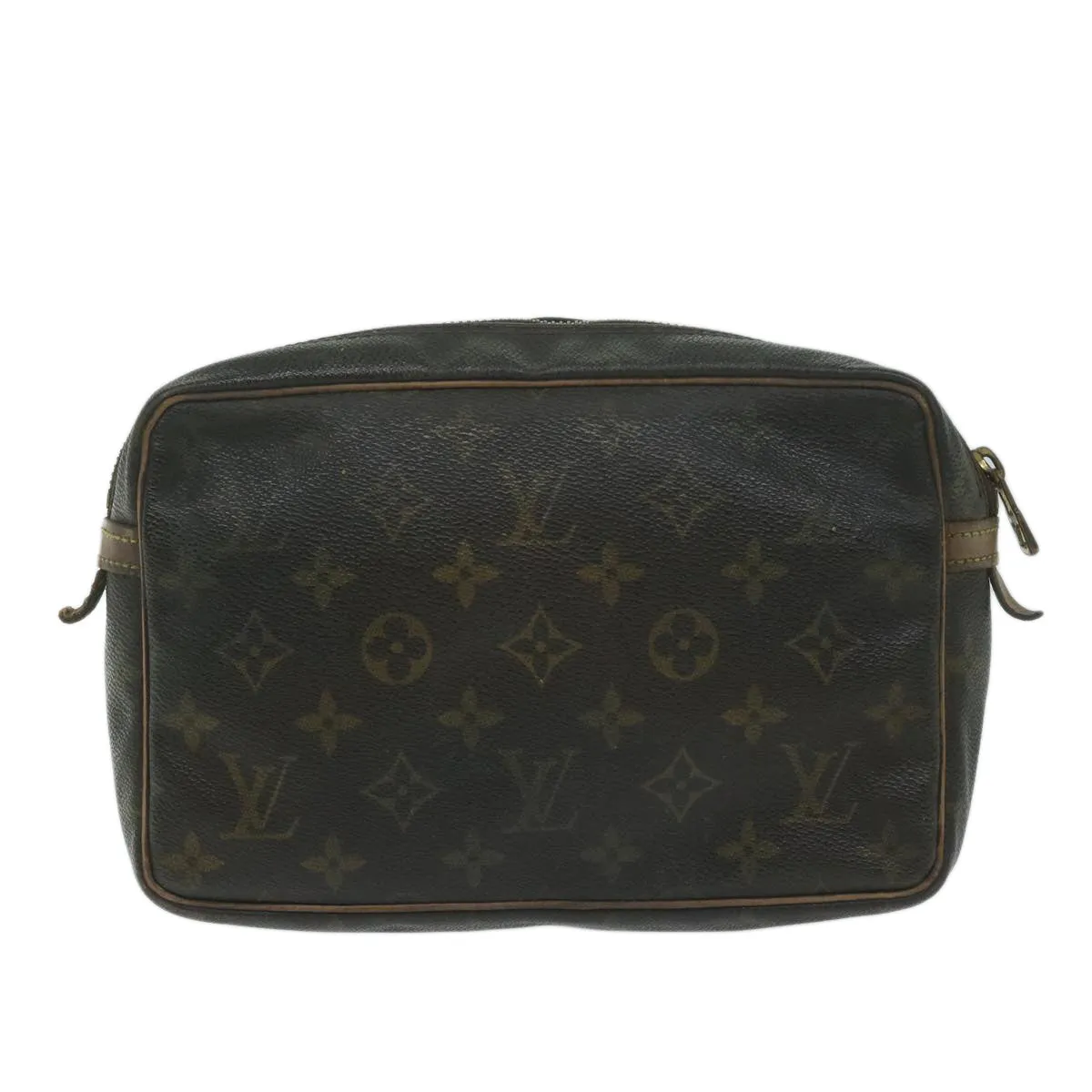Trendy Inspired Louis Vuitton Monogram Compiegne 23 Clutch Bag M51847 Lv Auth 64705