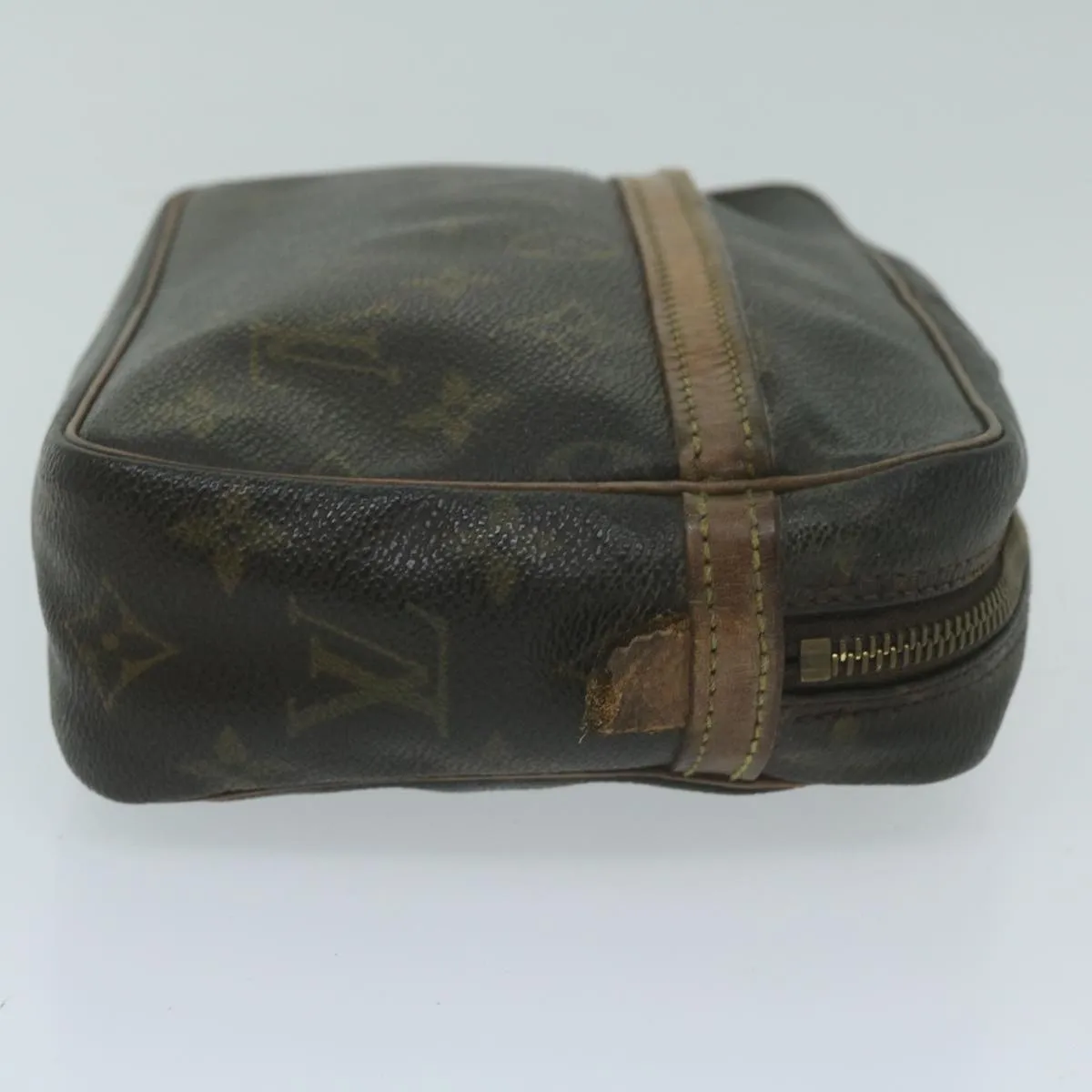 Trendy Inspired Louis Vuitton Monogram Compiegne 23 Clutch Bag M51847 Lv Auth 64705