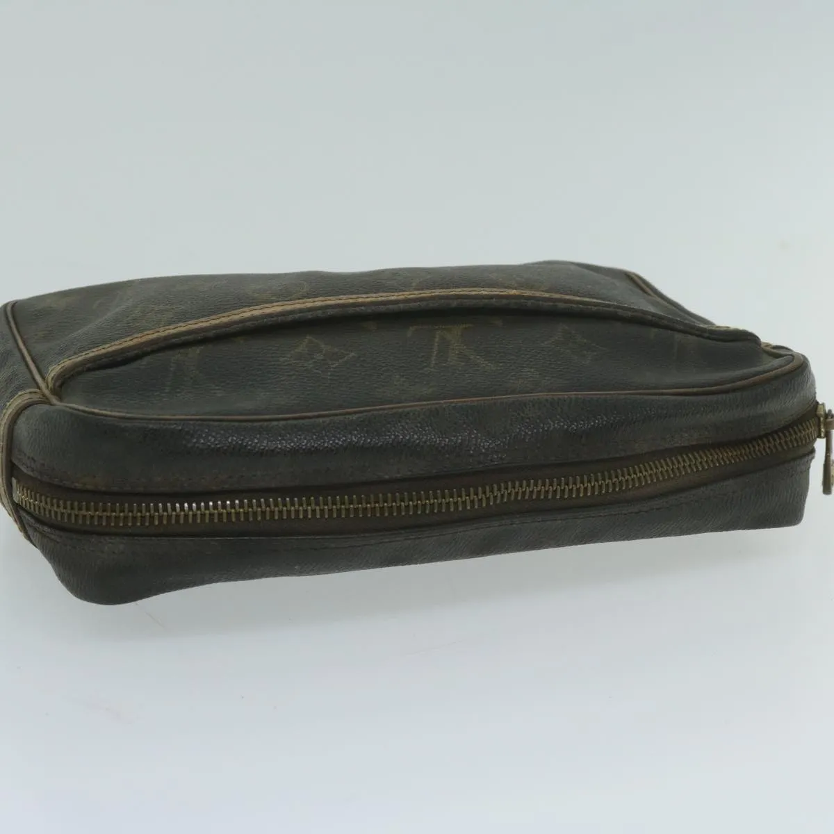 Trendy Inspired Louis Vuitton Monogram Compiegne 23 Clutch Bag M51847 Lv Auth 64705