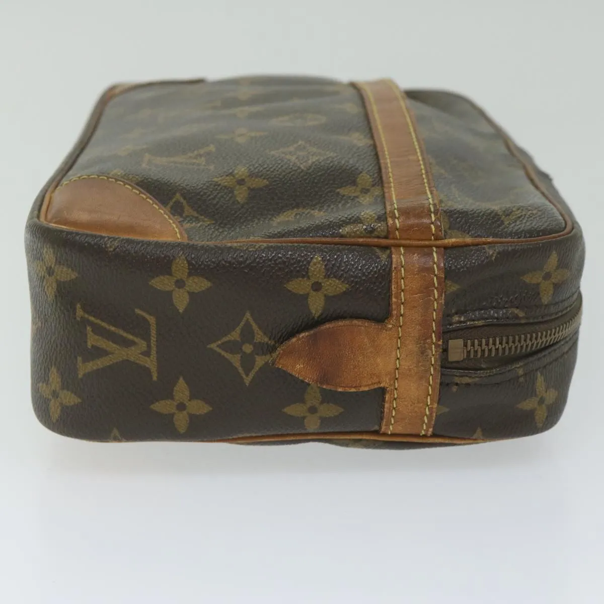 Trendy Inspired Louis Vuitton Monogram Compiegne 28 Clutch Bag M51845 Lv Auth Bs10529
