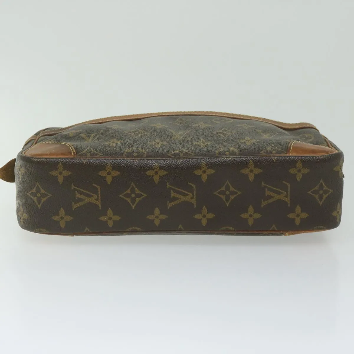 Trendy Inspired Louis Vuitton Monogram Compiegne 28 Clutch Bag M51845 Lv Auth Bs10529