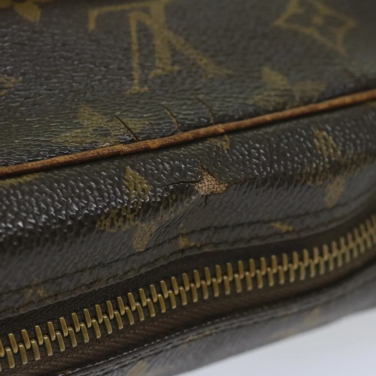 Trendy Inspired Louis Vuitton Monogram Compiegne 28 Clutch Bag M51845 Lv Auth Bs10529