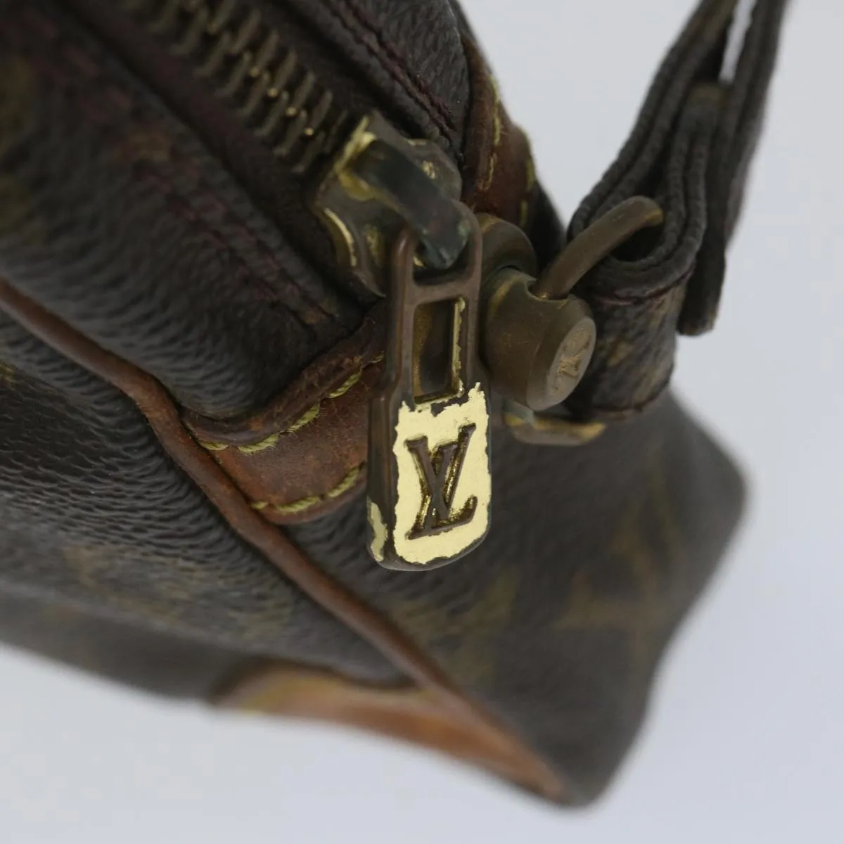 Trendy Inspired Louis Vuitton Monogram Marly Dragonne Gm Clutch Bag M51825 Lv Auth 56914