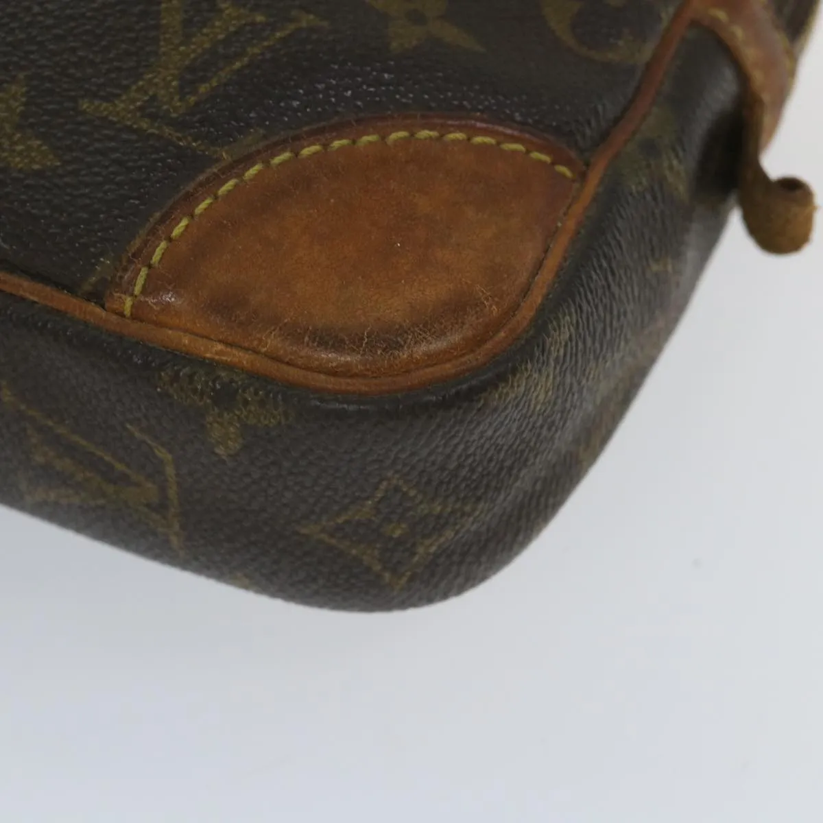 Trendy Inspired Louis Vuitton Monogram Marly Dragonne Gm Clutch Bag M51825 Lv Auth 56914
