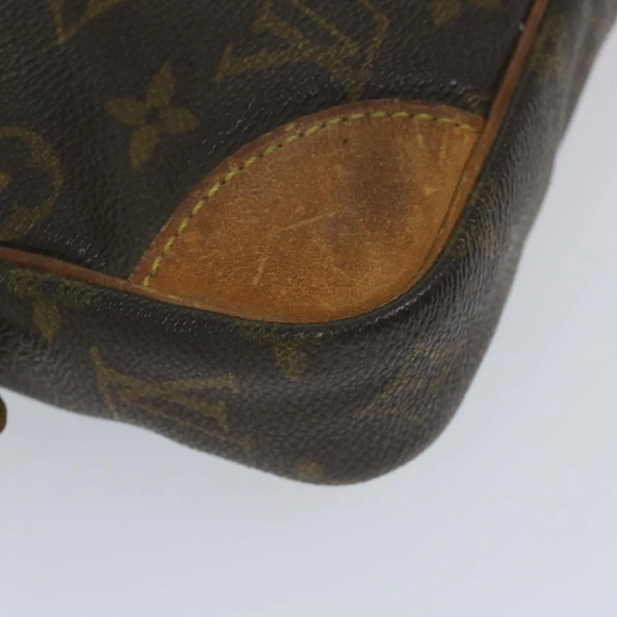 Trendy Inspired Louis Vuitton Monogram Marly Dragonne Gm Clutch Bag M51825 Lv Auth 56914