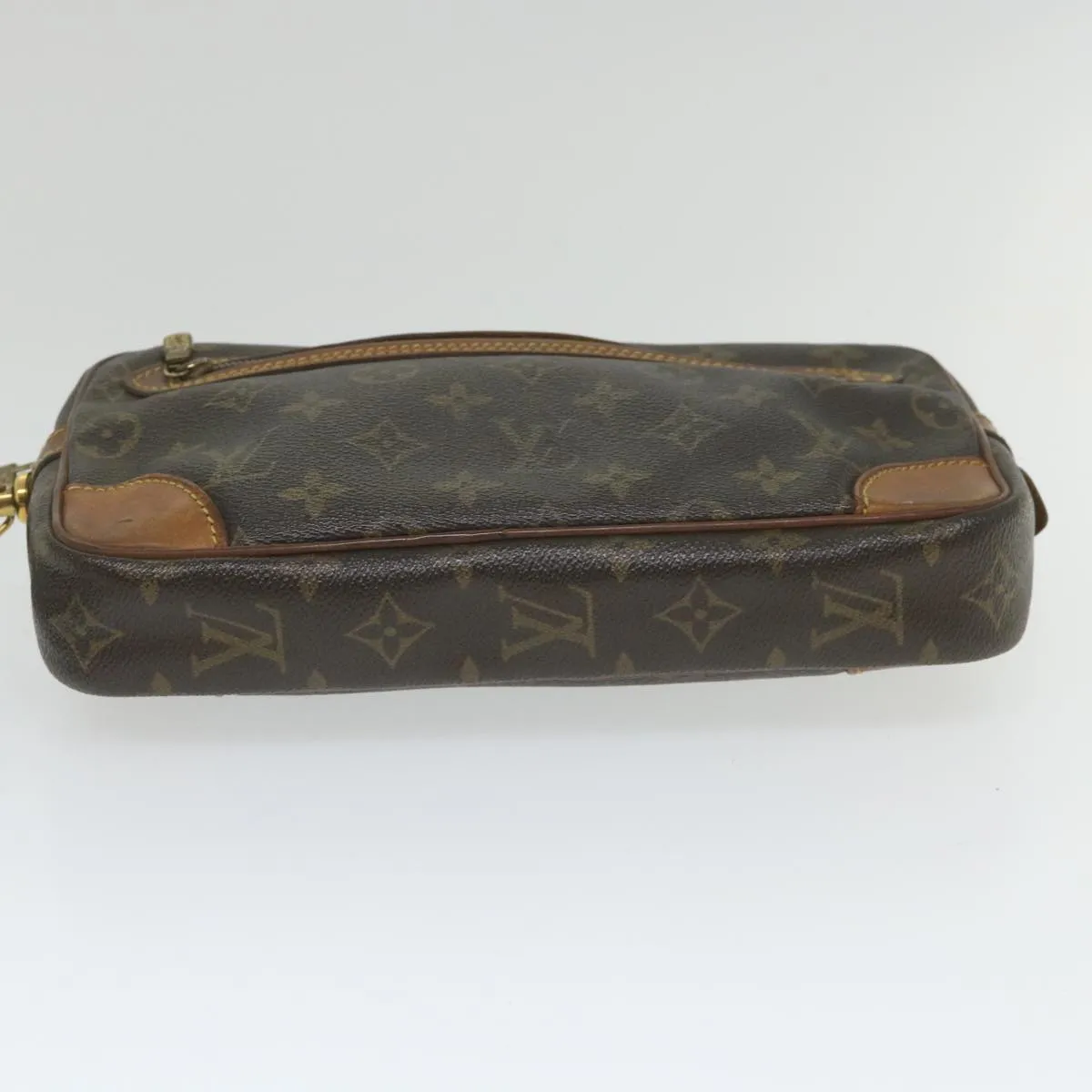 Trendy Inspired Louis Vuitton Monogram Marly Dragonne Gm Clutch Bag M51825 Lv Auth Ac2410