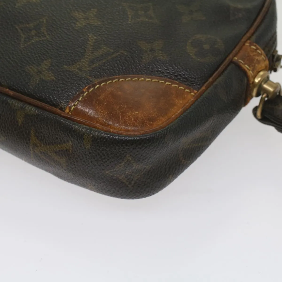 Trendy Inspired Louis Vuitton Monogram Marly Dragonne Pm Clutch Bag M51827 Lv Auth Bs8871