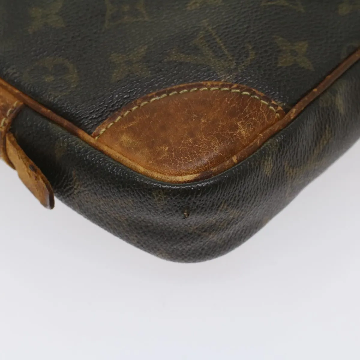 Trendy Inspired Louis Vuitton Monogram Marly Dragonne Pm Clutch Bag M51827 Lv Auth Bs8871