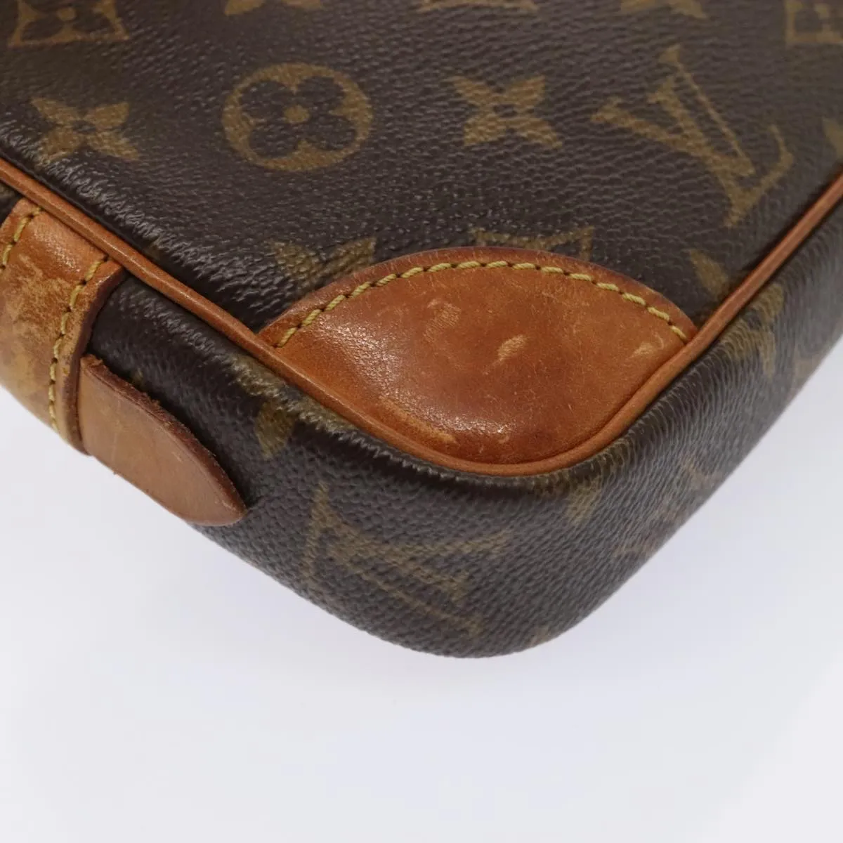 Trendy Inspired Louis Vuitton Monogram Marly Dragonne Pm Clutch Bag M51827 Lv Auth Tb1138