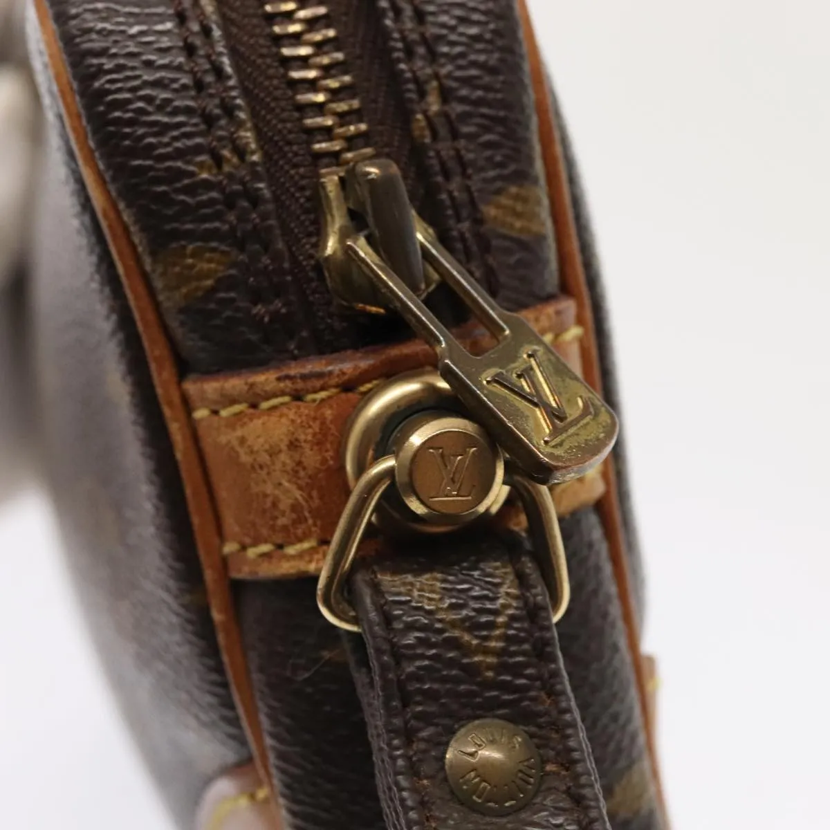 Trendy Inspired Louis Vuitton Monogram Marly Dragonne Pm Clutch Bag M51827 Lv Auth Tb1138
