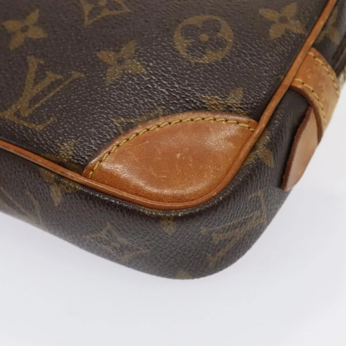 Trendy Inspired Louis Vuitton Monogram Marly Dragonne Pm Clutch Bag M51827 Lv Auth Tb1138
