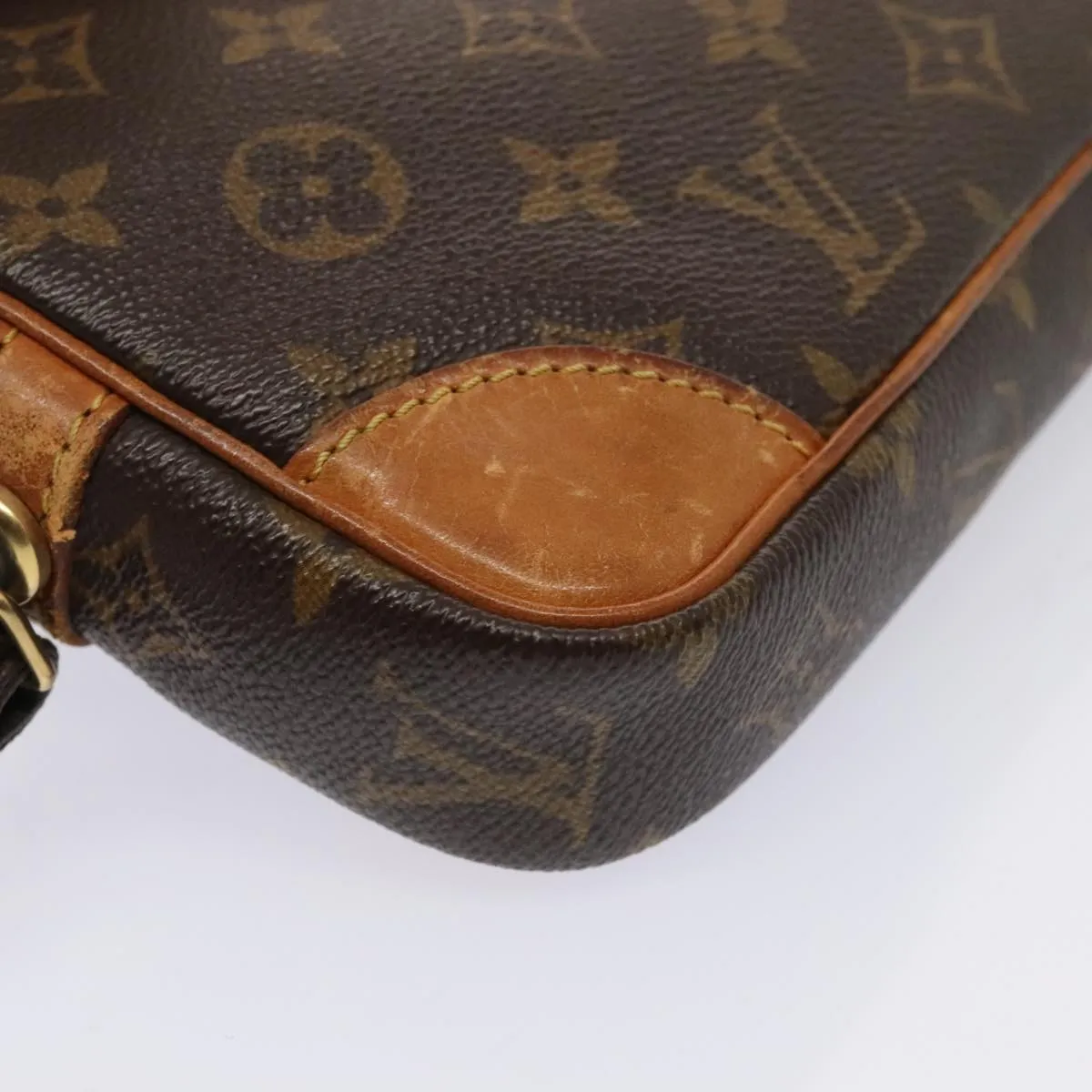 Trendy Inspired Louis Vuitton Monogram Marly Dragonne Pm Clutch Bag M51827 Lv Auth Tb1138