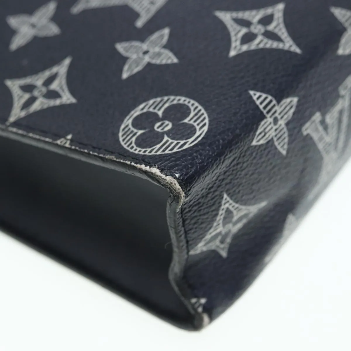 Trendy Inspired Louis Vuitton Monogram Savanna Pochette Voyage Clutch Bag M66639 Lv Auth 85659