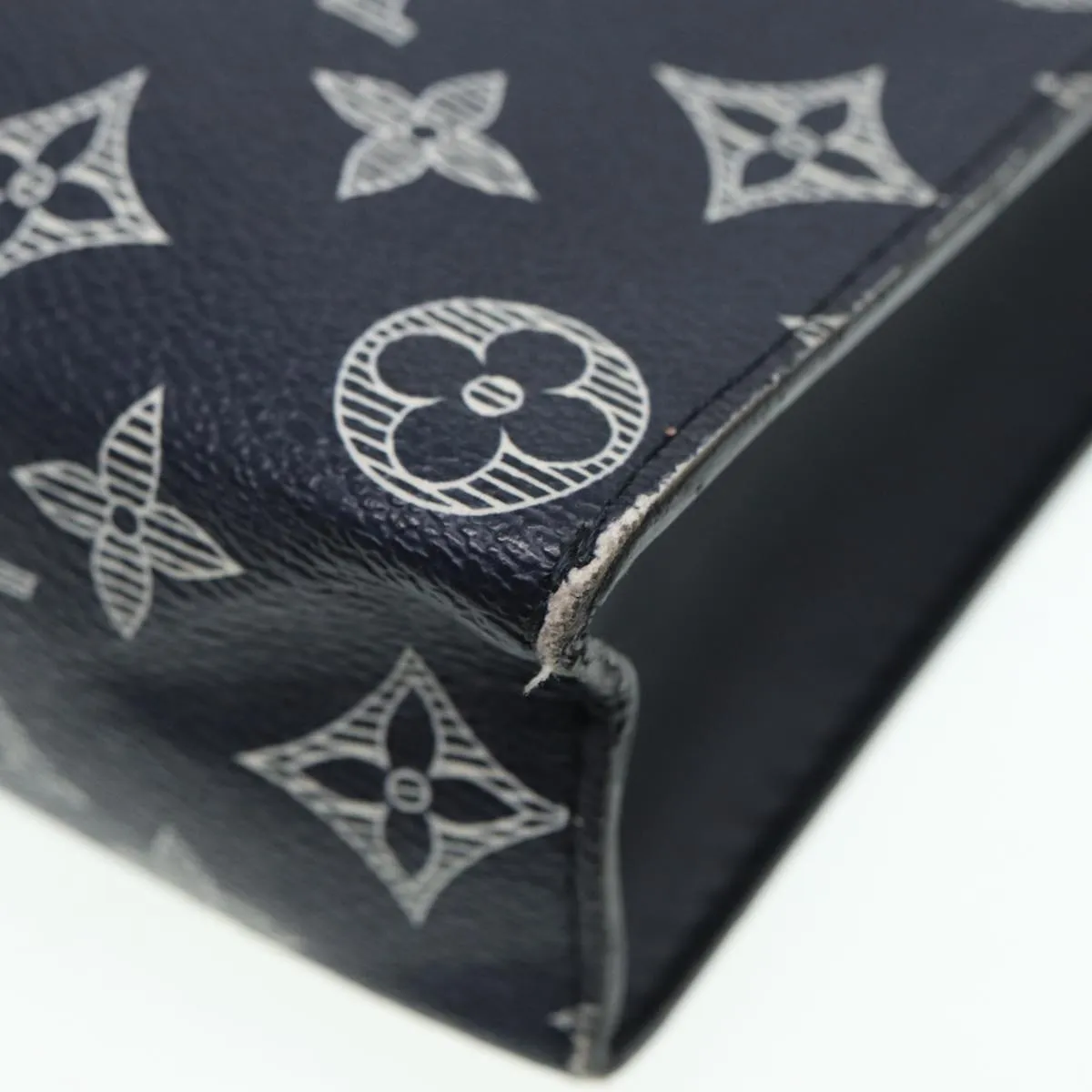 Trendy Inspired Louis Vuitton Monogram Savanna Pochette Voyage Clutch Bag M66639 Lv Auth 85659