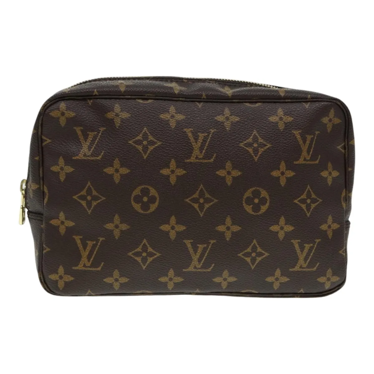 Trendy Inspired Louis Vuitton Monogram Trousse Toilette 23 Clutch Bag M47524 Lv Auth 88910