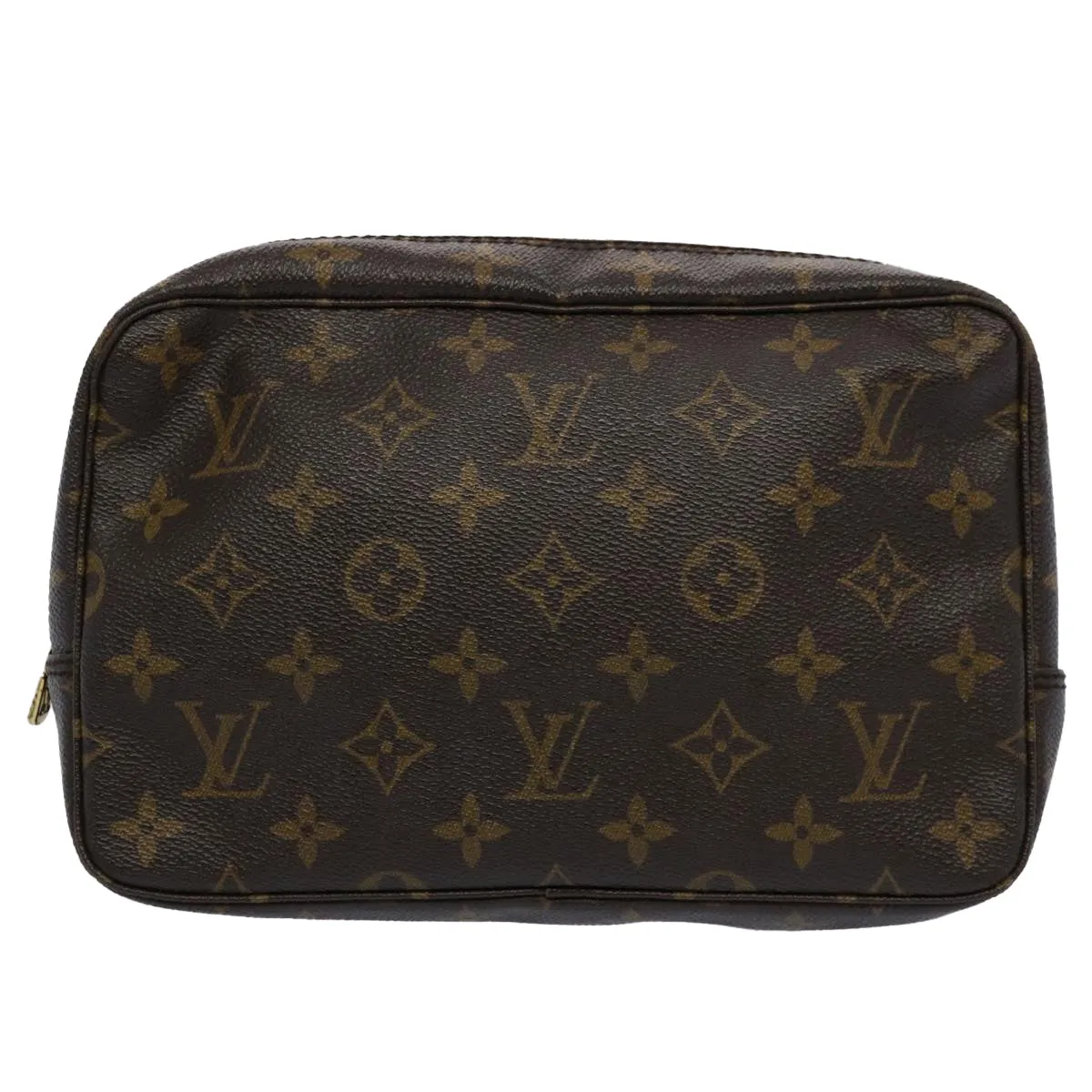 Trendy Inspired Louis Vuitton Monogram Trousse Toilette 23 Clutch Bag M47524 Lv Auth Am5264