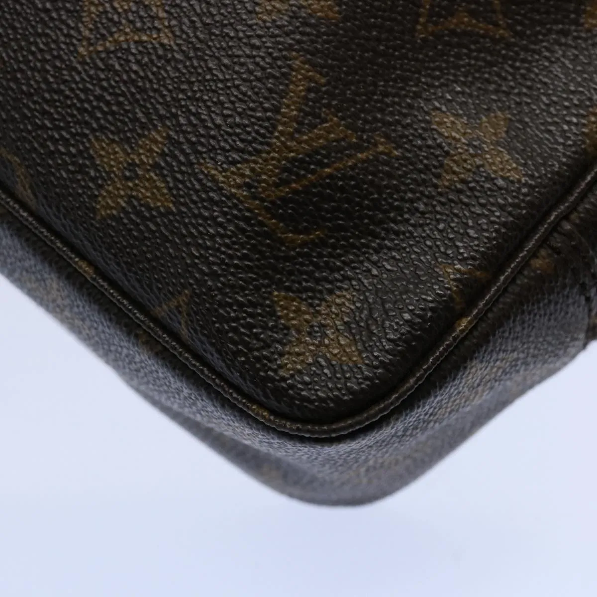 Trendy Inspired Louis Vuitton Monogram Trousse Toilette 23 Clutch Bag M47524 Lv Auth Am5264