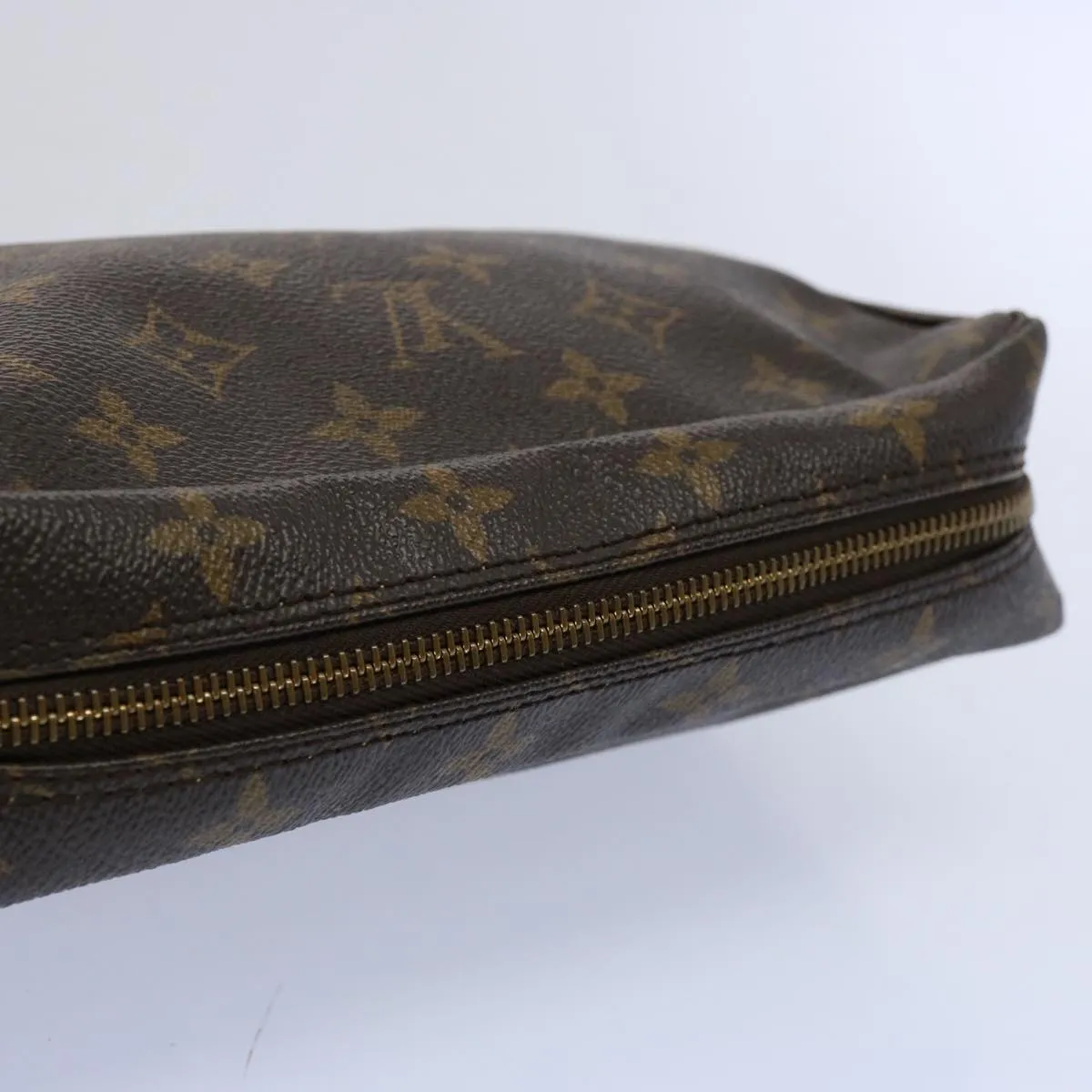 Trendy Inspired Louis Vuitton Monogram Trousse Toilette 23 Clutch Bag M47524 Lv Auth Am5264