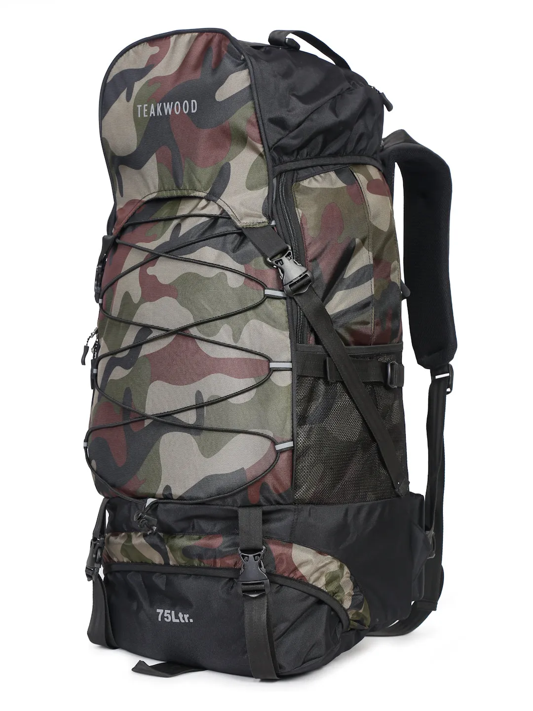 Unisex Camouflage Printed Waterproof Rucksack