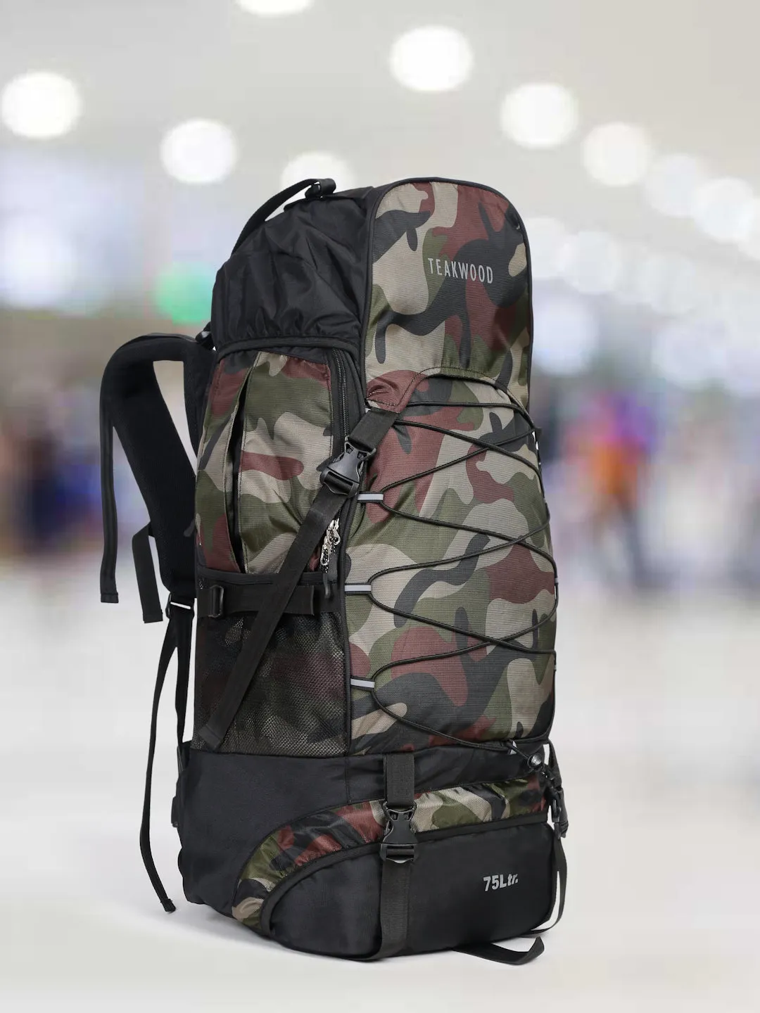 Unisex Camouflage Printed Waterproof Rucksack