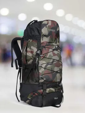 Unisex Camouflage Printed Waterproof Rucksack
