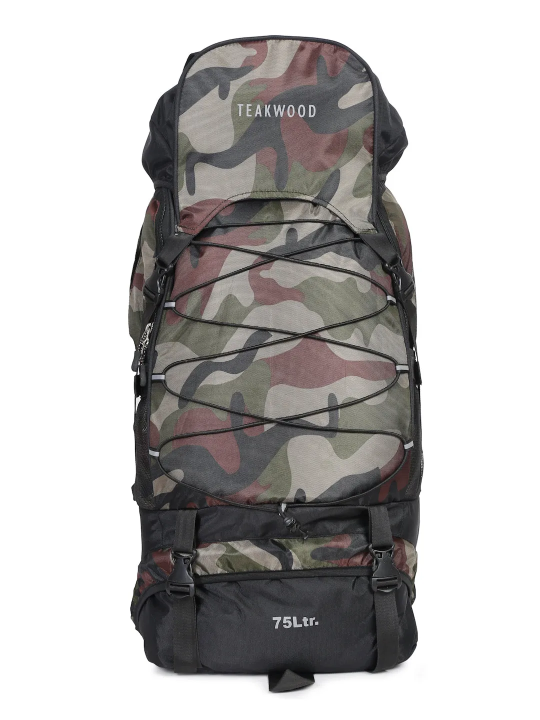 Unisex Camouflage Printed Waterproof Rucksack