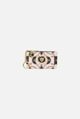 ZIPPED CARDHOLDER POUCH SEA CHARM